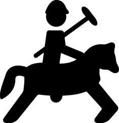 Polo Silhouette Silhouette Svg Vector, Free Vectors File